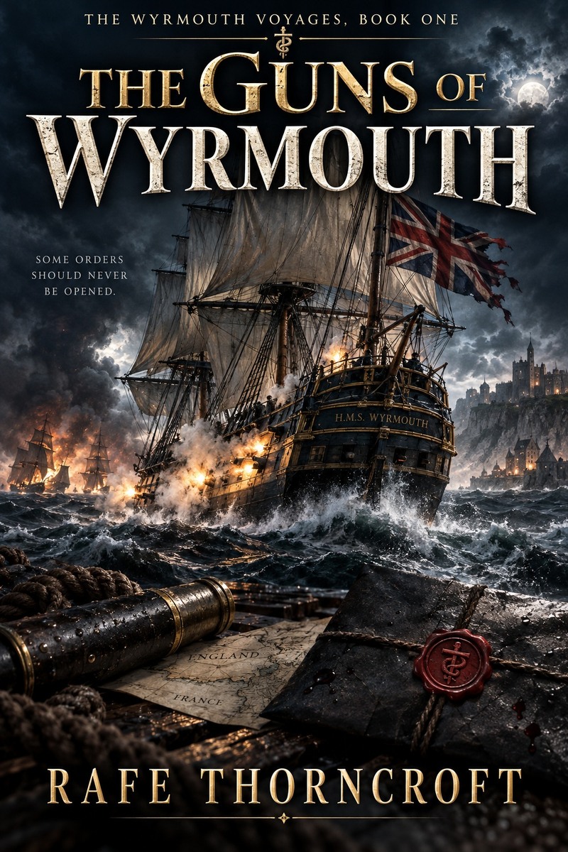 The Guns of Wyrmouth by Rafe Thorncroft, The Wyrmouth Voyages, Book One